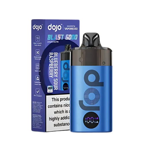 Vaporesso - Dojo Blast 6000 - Blueberry Sour Raspberry