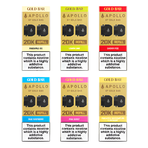 GOLD BAR - APOLLO - REFILL PODS